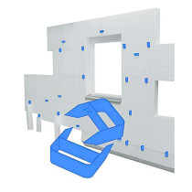 DOSTEBA 20 Pinces universelles Couleur bleu SPEWE 1200001