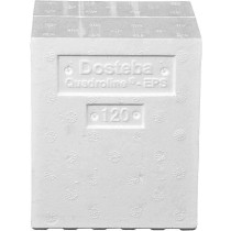 Quadroline-EPS Taille 100 x 100mm DOSTEBA Carreau de montage Epaisseur 80 mm 6001308