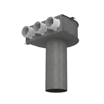 plenum metal coude econoprime 3x75