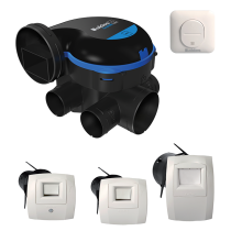 KIT EASYHOME HYGRO PREMIUM MW avec bouton poussoir pour bouche cuisine