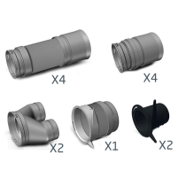 Optiflex ALDES Kit accessoires EasyHOME 11091994