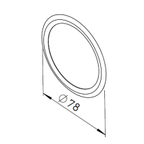 10 Joints toriques pour conduit ⌀75 helios 2916