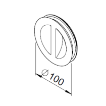 Obturateur / bouchon de nettoyage DN100 3037 helios