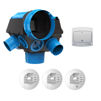 KIT HYGROCOSY BC avec bouton poussoir pour bouche cuisine