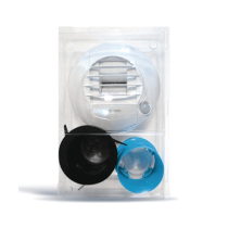  Twist & Go ATLANTIC Pack Bouche extraction autoréglables SDB/WC