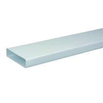 Tube rectangulaire 3 m Atlantic (mâle) pour Conduit rigide plastique rectangulaire  TR 55x220 P Atlantic