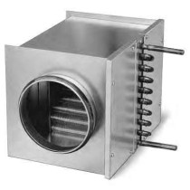 Batterie eau chaude pour conduit circulaire 