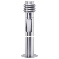 Borne de prise d'air inox avec filtre 