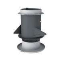 Bouche Plastique Ronde Ajustable ⌀80 Manchon Placo 
