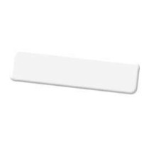 Bouchon PVC rigide section rectangulaire 55x110 
