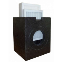 Boîtier iso-box DN 160 avec filtre à charbon actif AK - ZEHNDER COMFOSYSTEMS - 527001290 - 8717573045889
