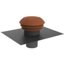 Chapeau de toiture plastique tuile ⌀150 