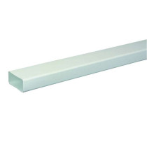 Lot de 6 tubes rigide rectangulaire 55x110 3m plastique Atlantic
