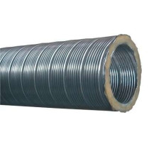 Conduit semi-rigide aluminium insonorisé long. 3m D200 - Alflex Alu Phon ⌀200 - ALDES - 11091975 - 3542280919759