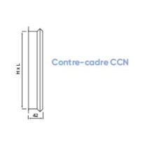 Contre-cadre pour grille de soufflage CNN 300X150 Atlantic 528556