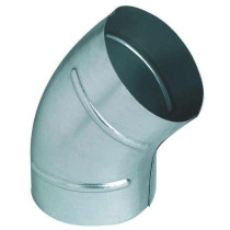 Coude 45 galva D200 - CD 200/45 - S&P UNELVENT - 864690 - 3411454690780