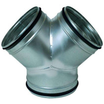 Culotte simple 90° galva diamètre 200 mm - CS 90° ⌀200 + joints - ALDES - 11098374 - 3542280983743