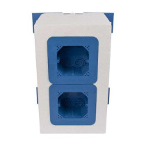 Boîte électrique Epaisseur 220mm Eldoline®-EPS Taille 2 x 1 NUP (250 x 150mm) DOSTEBA 6006522