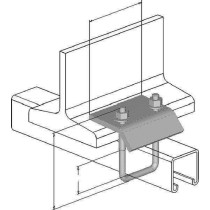 Equerre 90° pour rails - ALDES - 11091091 - 3542280910916