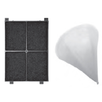 Filtre G3 pour soupape d'aspiration D125 (10 pièces) - ZEHNDER COMFOSYSTEMS - 990320032 - 7640129212835