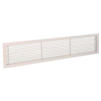 Grilles à barres frontales fixes alu GRIDLINED wall 1000X100 Aldes 11050248