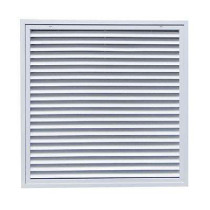 Grille de reprise avec filtre intégré. Montage plafond modulaire. Couleur blanche GRA-FPF 600X600 Atlantic 529224