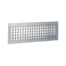 Grilles de soufflage pour conduits cylindriques Couleur grise  GCF 400X75 Atlantic 528140