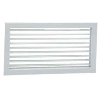 Grille de soufflage Montage mural Couleur blanche GSF 300X100 Atlantic 528001