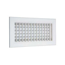 Grille de soufflage ABS Montage mural Couleur blanche BBG 400X150 Atlantic 535994