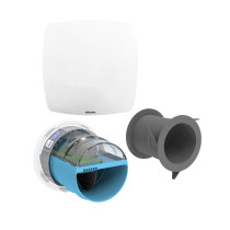 Kit piquage pour vmc hygrogenius E-Twiste and Go Salle de bain  Ø80 526290 ATLANTIC