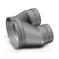Optiflex / Flexigaine ALDES Culotte D125 2 X D90 11091990