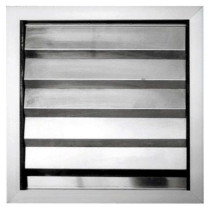 Volets de surpression. Couleur aluminium PER 800X400 Unelvent 872904