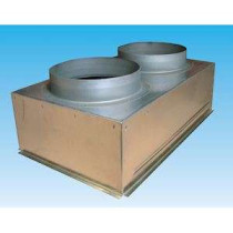 Plénum à sortie arrière PLENUM 2P-L 500X400 Unelvent 850134