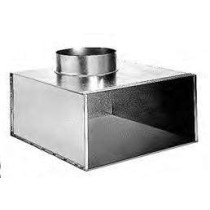 Plenum pour grille avec piquage sur le côté ME F3 300X100 Aldes 11053602