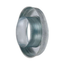 Réduction plate centrée mâle en acier galva - Raccordement diam 250 à 200 mm ECONONAME RPCGALD250/200