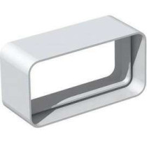 Raccord droit rectangulaire 55x110 