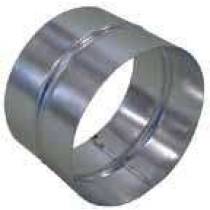 Raccord femelle galva diamètre 125 mm 