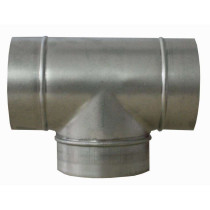 Té equerre 90° Galva D500/D250 ECONONAME TGAL90D500/D250
