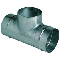 Té équerre galva - TE 90° ⌀100/100 - ALDES - 11093104 - 3542280931041