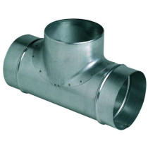 Té 90 degrés galva diam 160/160 - TE 160/160/90 - S&P UNELVENT - 860536 - 3411453409987