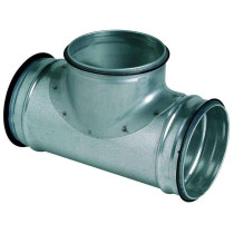 Té équerre 90° galva - TE ⌀160/160 + joints - ALDES - 11098005 - 3542280980056