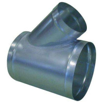 Té oblique 45° galva - TO 45° ⌀80/80 - ALDES - 11093202 - 3542280932024