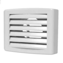 Terminal Plastique Rectangulaire Plafond⌀80 