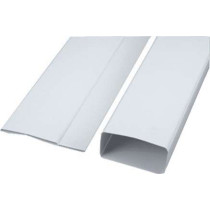 Tube rectangulaire pliant 40x110 