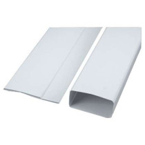 Tube rectangulaire pliant Lg 1.5m 55x220 