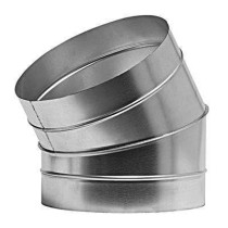 Coude 30° Galva d=355mm NATHER 102241