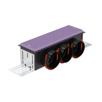 Boîtier de raccordement arrière ComfoTube CLD-P 3X90 990320546 ZEHNDER COMFOSYSTEMS