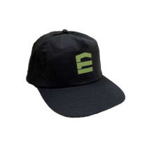 Casquette noire sérigraphiée LONG BEACH 260GR