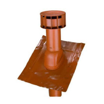 Chapeau de toiture DN160- 6°/60°ocre - Term.toit.DN160- 6°/60°ocre - ZEHNDER COMFOSYSTEMS - 990430612 - 7640138046346