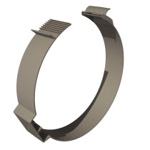 Collier de fixation pour conduit rigide isolé D125  Calogaine PRO 11091363 ALDES